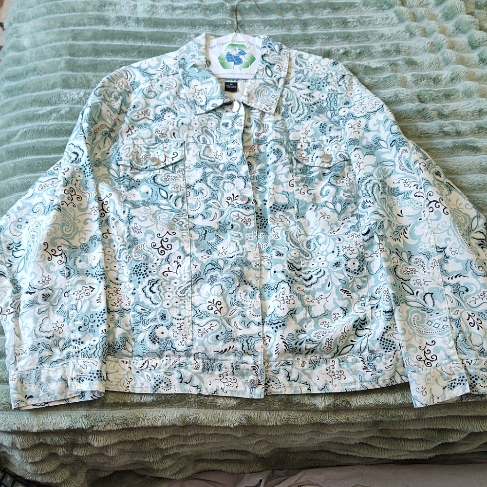 Carol Little Floral Paisley Top